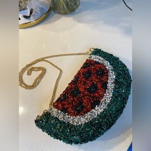 Never Worn Adorable Zara Sequin Watermelon Purse